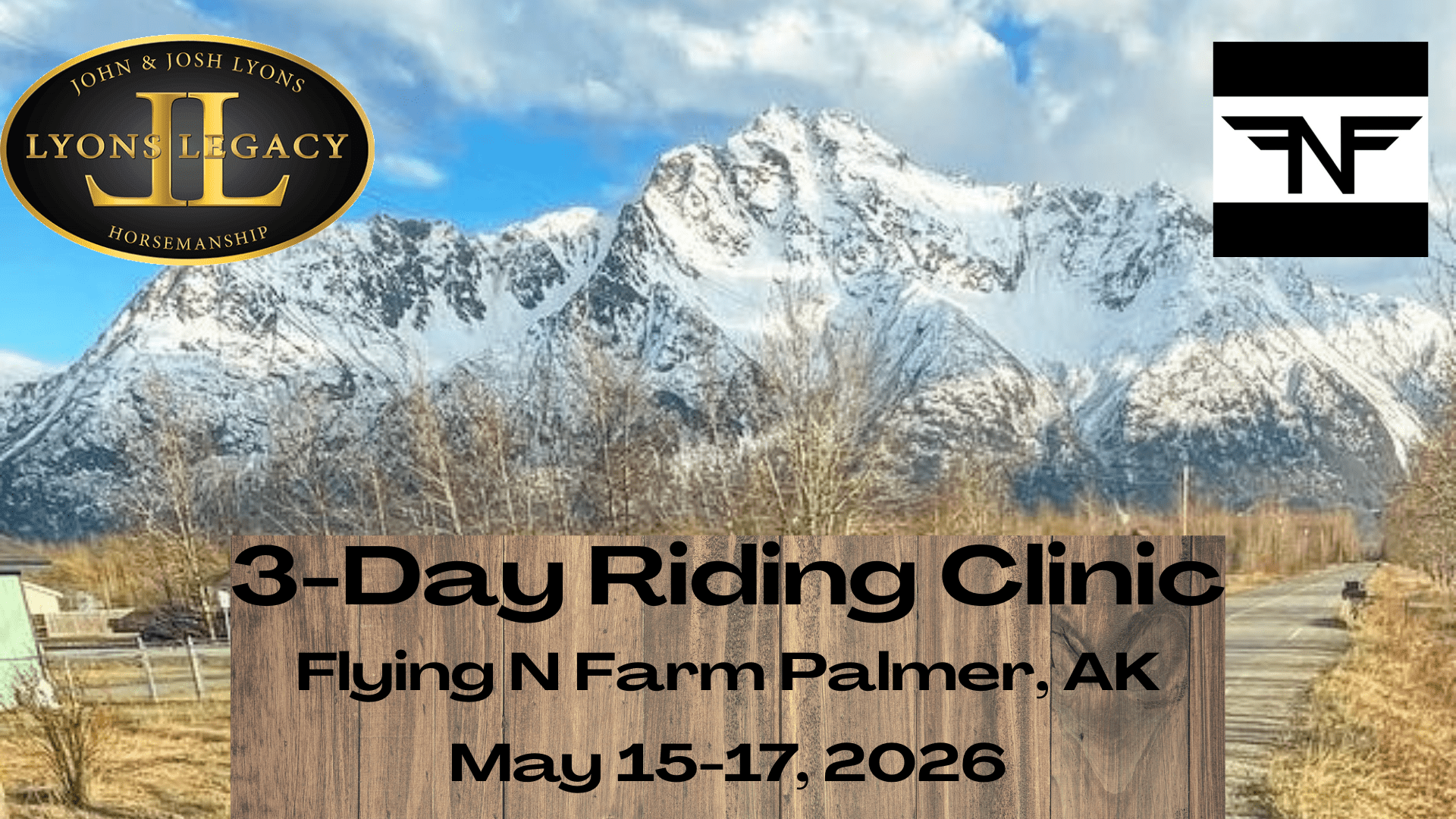 May 15-17, 2026 (Palmer, AK)