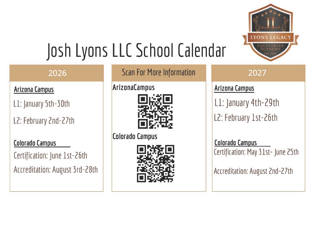 L1-Horse Training Program - Training Certificate